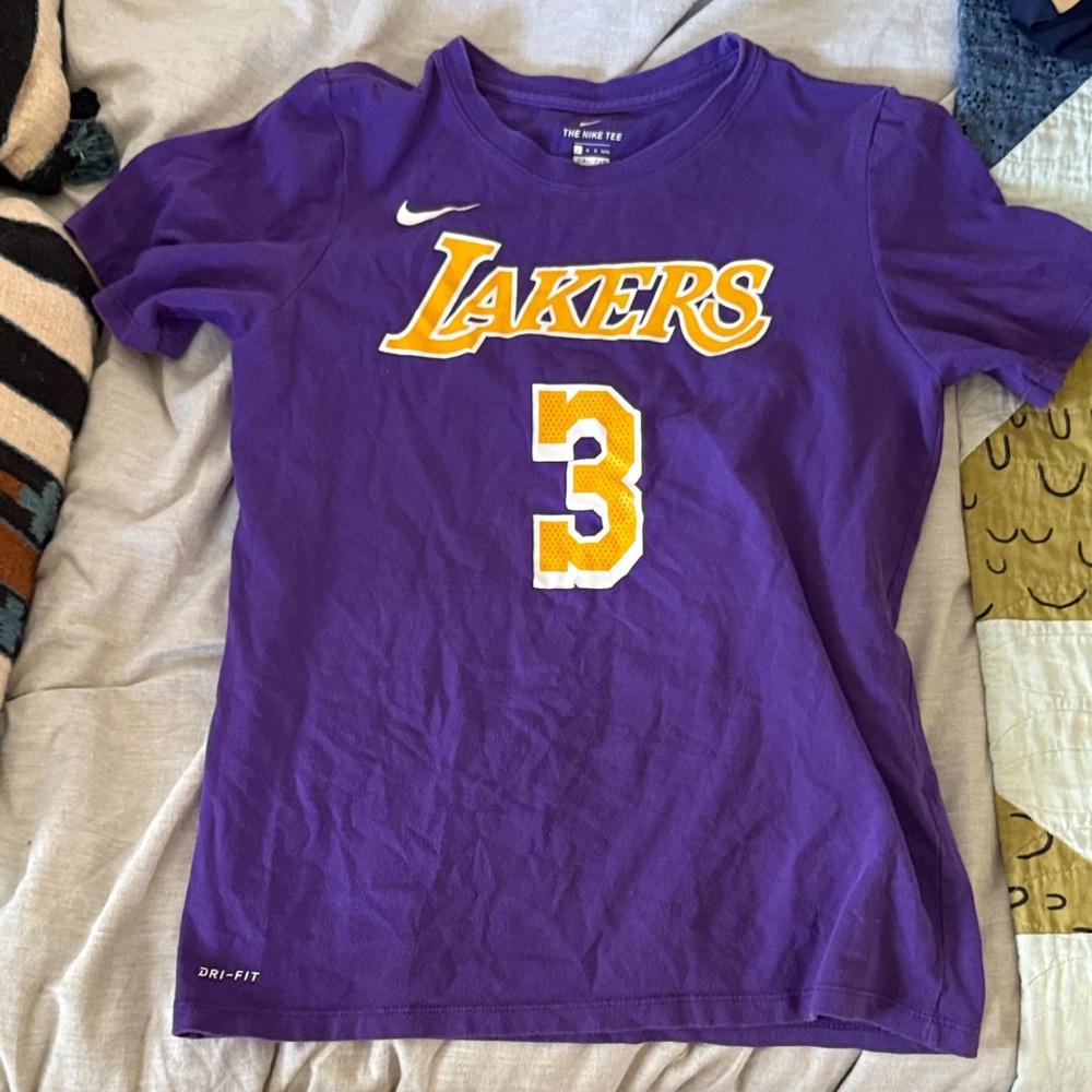Nike Kids Purple Lakers Anthony Davis  Tee